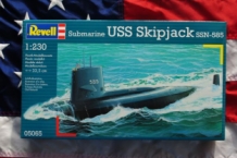 images/productimages/small/nuclearsubmarine USS Skipjack SSN-585 Revell 05065 doos.jpg
